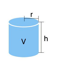 원기둥 부피 공식